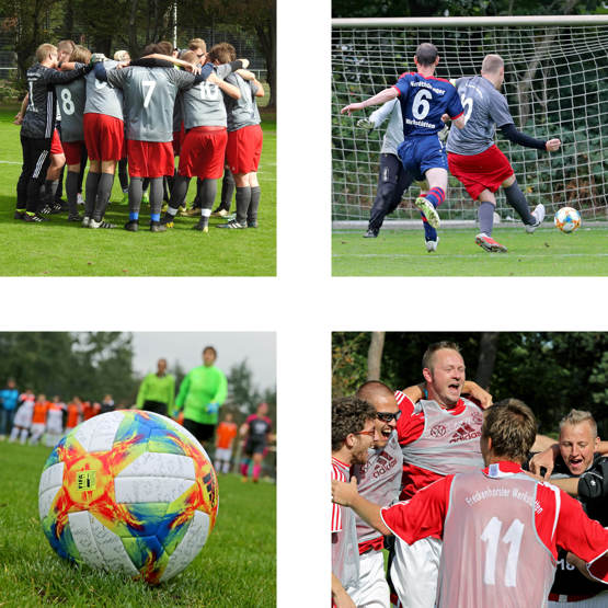 Fußball macht aus 8 einzelnen Spielern eine Mannschaft