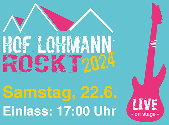 Hof Lohmann rockt am 17.06.2023