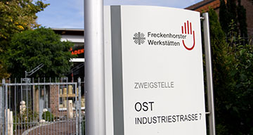 Die Zweigstelle Ost der Freckenhorster Werkstätten