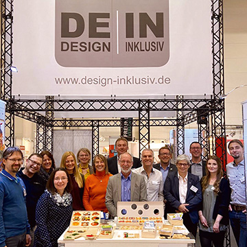 Design inklusiv - eine Gemeinschaft teilnehmender Werkstätten