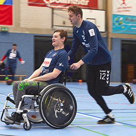 Unsere Mammuts - Teambildung beim inklusiven Handball