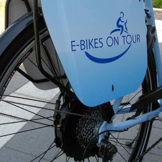 E-Bikes on tour