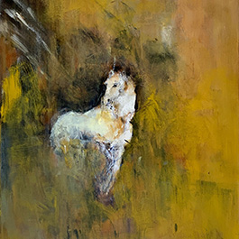 MuK Kunstcafé - ein Bild von Gerda Hövekamp - Pferd