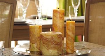 Stumpenkerzen - Kerzen-Manufaktur