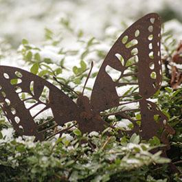 MetallArt - Accessoires in Rostoptik für Garten, Balkon, Terrasse oder Wintergarten