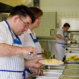 Portionsgrößen, die satt machen